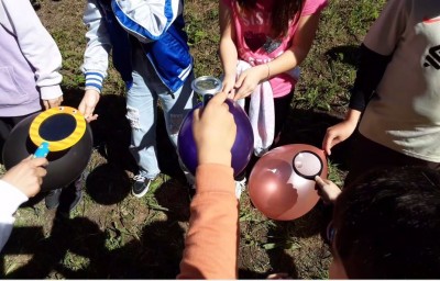 Os globos explosivos