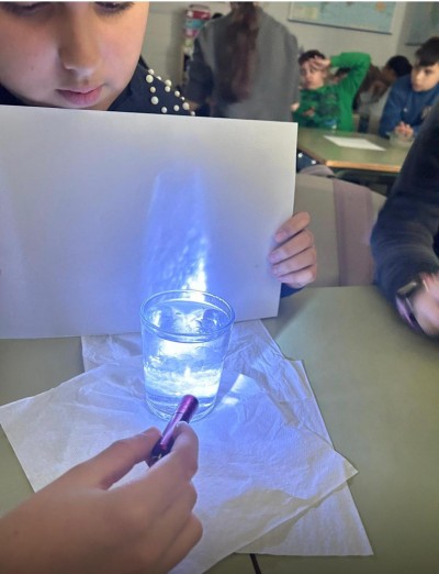 La llum que es desvia