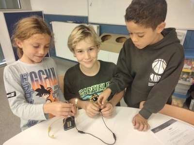 Formació de camp magnètic amb electricitat